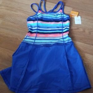 Matching active dress and jacket